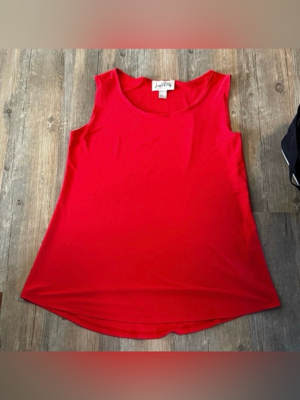 Joseph Ribkoff Vibrant Red Sleeveless Tank Top Size 10